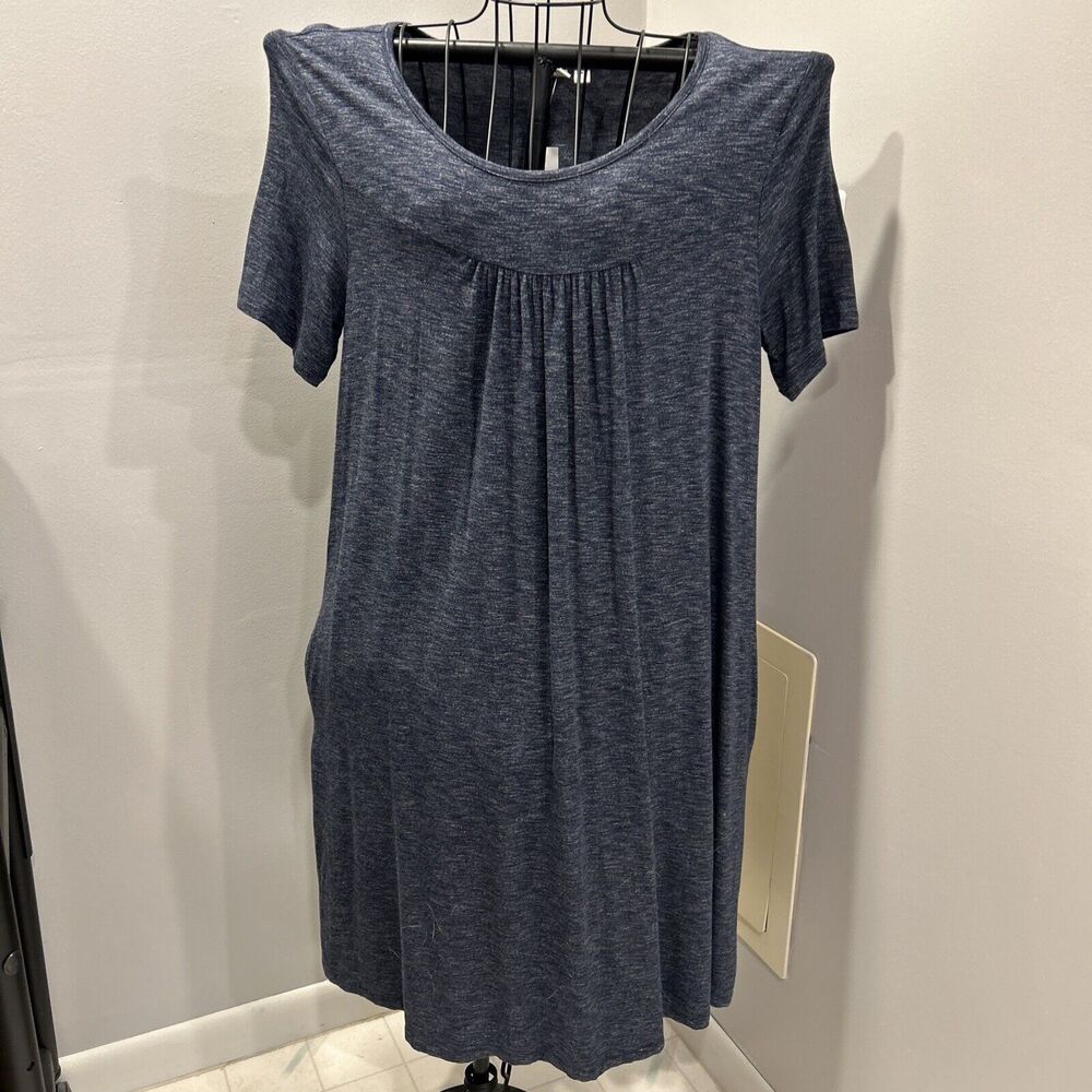Gap gray maternity dress Medium Short Sleeve NWT new
